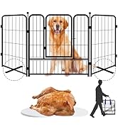 Amazon.com: GXSDJ Metal Dog Playpen,Dog Fence Exercise Pen